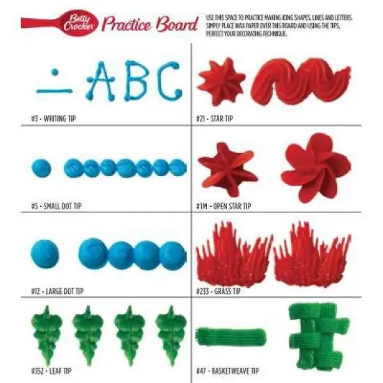 Betty Crocker Plastic Decorating Tips - 8ct image {2}