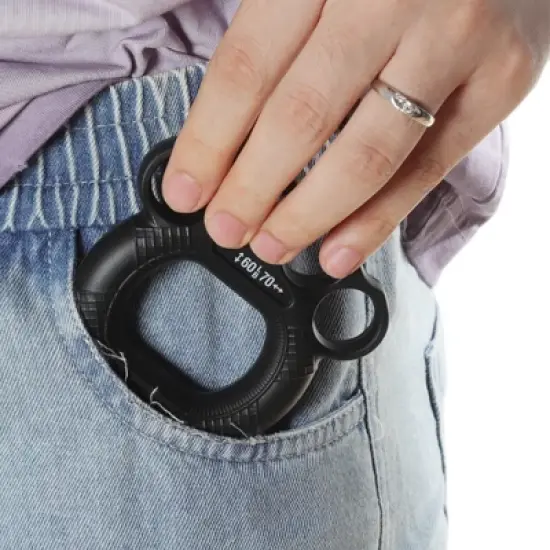 Unique Bargains Finger Ring Hand Grip Strengthener 1 Pc image {2}