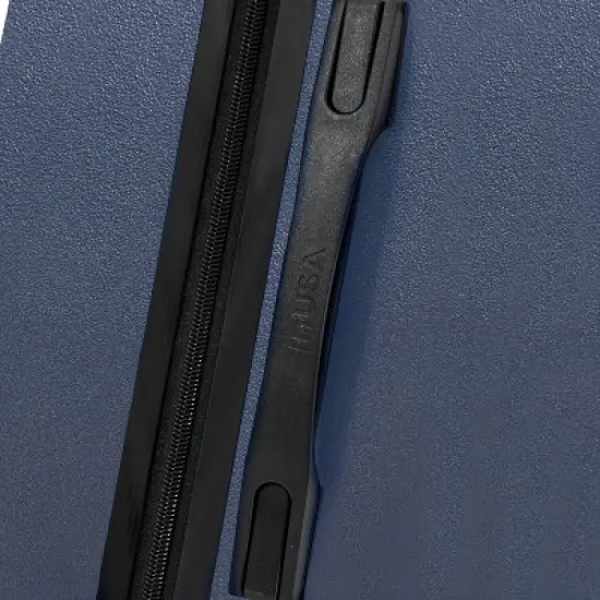 InUSA Drip Lightweight Hardside Medium Checked Spinner Suitcase - Blue image {8}