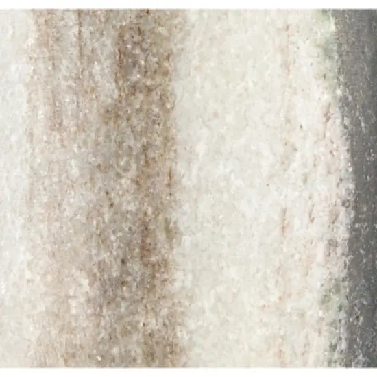 Storied Home Marble Salt Cellar with Brass Spoon, Black image {2}