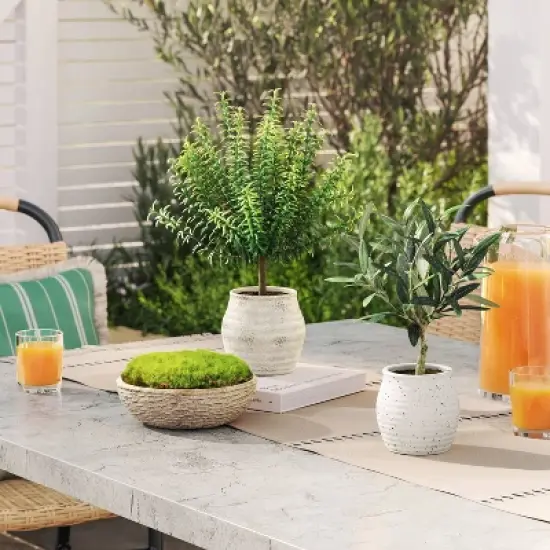 14" Rosemary Artificial Plant - Threshold&trade; designed with Studio McGee image {1}