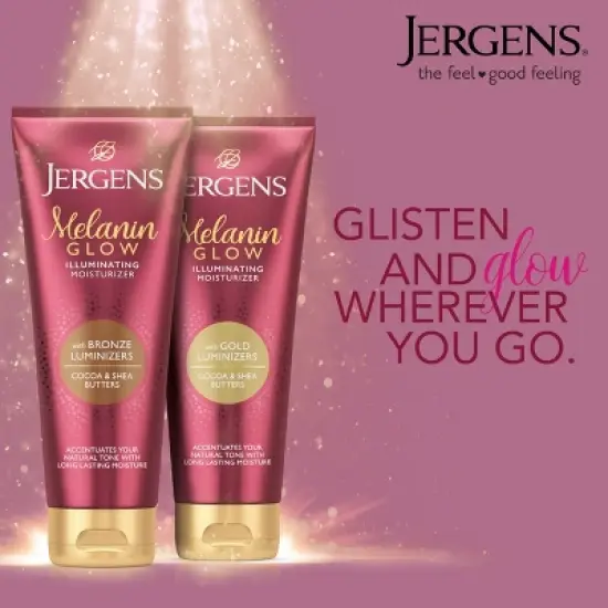 Jergens Natural Glow Melanin Glow Body Lotion - 7 fl oz image {6}