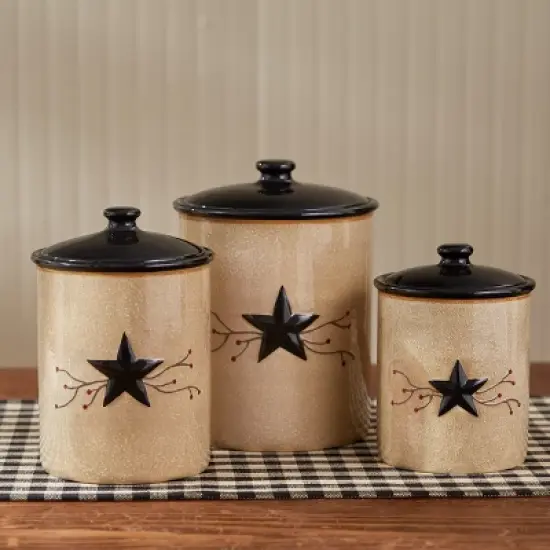 Park Designs Star Vine Canisters Set image {4}