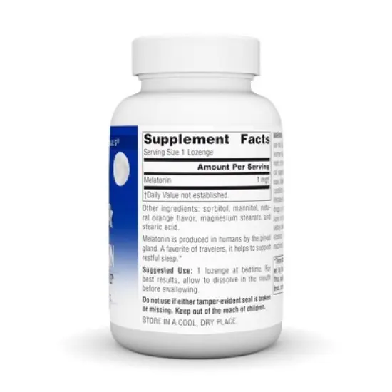 Sleep Science Melatonin 1 mg, Orange by Source Naturals, Inc.  -  300 Lozenge image {1}