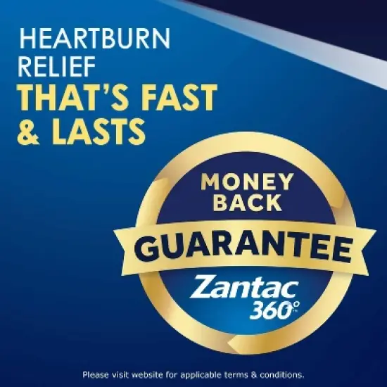 Zantac 360 Maximum Strength Heartburn Prevention and Relief Tablets - Famotidine - 25ct image {7}
