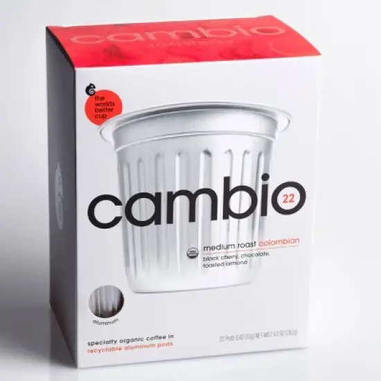Cambio Roasters Special Colombian Medium Roast Recyclable Coffee Pods - 22ct image {9}