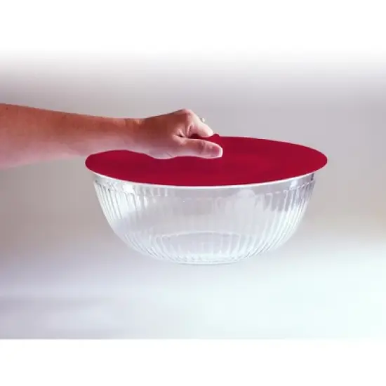 FanPans Team Logo Silicone Lid Set, 2 Pack - NCAA Texas Tech Red Raiders image {1}