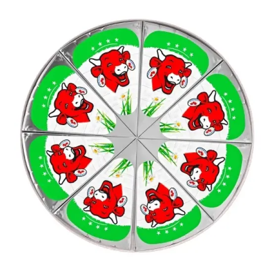 The Laughing Cow Garlic & Herb Spreadable Cheese - 5.4oz/8ct image {2}