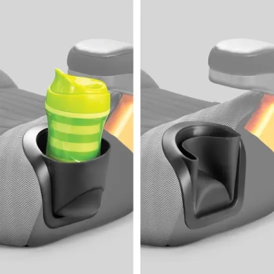 Chicco GoFit ClearTex Plus Backless Booster Car Seat - Tropic image {7}