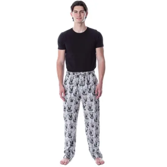 Harry Potter Men's Sirius Black Have You Seen This Wizard Pajama Pants Off-White image {2}