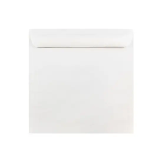 JAM Paper 10 x 10 Large Square Invitation Envelopes White 3992319 image {4}