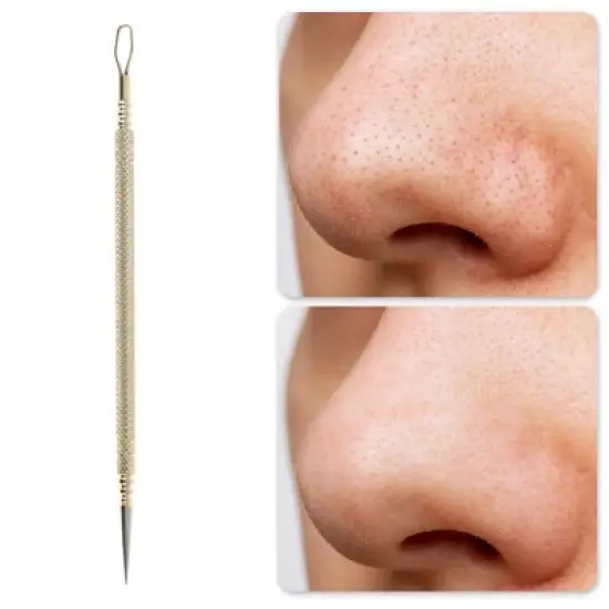 Unique Bargains Professional Portable Pimple Extractor Tool 4.72" Length 1 Pc image {4}