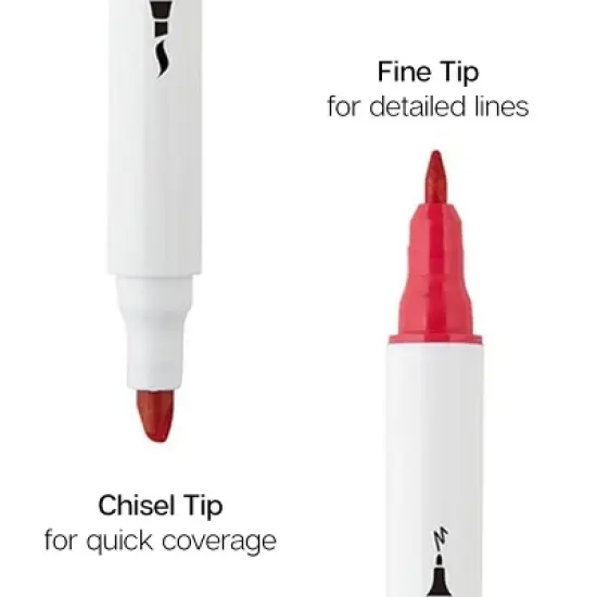 KINGART Twin-Tip Sketch Markers 36 Colors image {2}