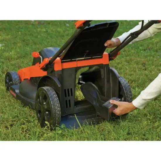 Black & Decker CM2043C 40V MAX Brushed Lithium-Ion 20 in. Cordless Lawn Mower Kit with (2) Batteries (2 Ah) image {2}