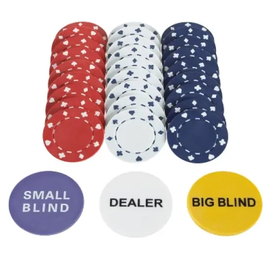 Trademark Poker Recreational Poker Set 300 Chips & Case image {3}