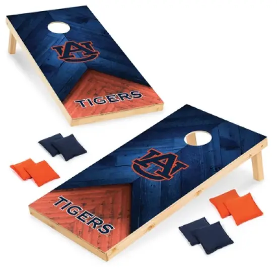 NCAA Auburn Tigers 2'x4' Wood Cornhole Set image {6}