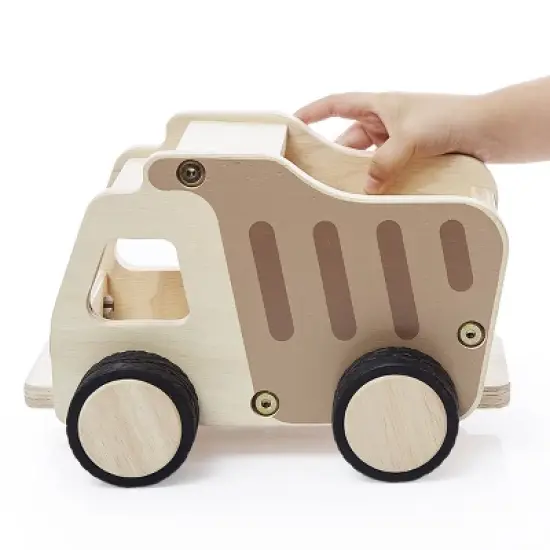 Guidecraft Wooden Dump Truck image {1}