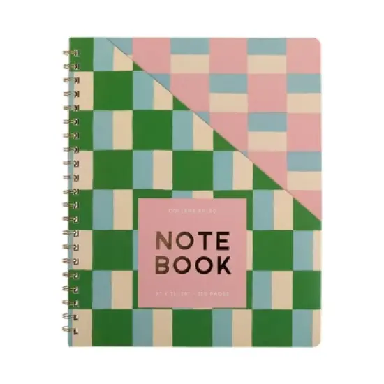 FRINGE Color Block Checks Notebook, School Supplies image {4}