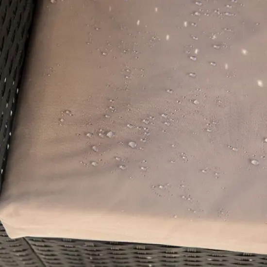 Barton 3 Person Madison Sofa Set Sectional w/Cushions Outdoor Patio Wicker image {4}