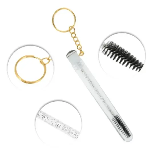 Unique Bargains Compact Eyelash Brush 1 Pc image {2}