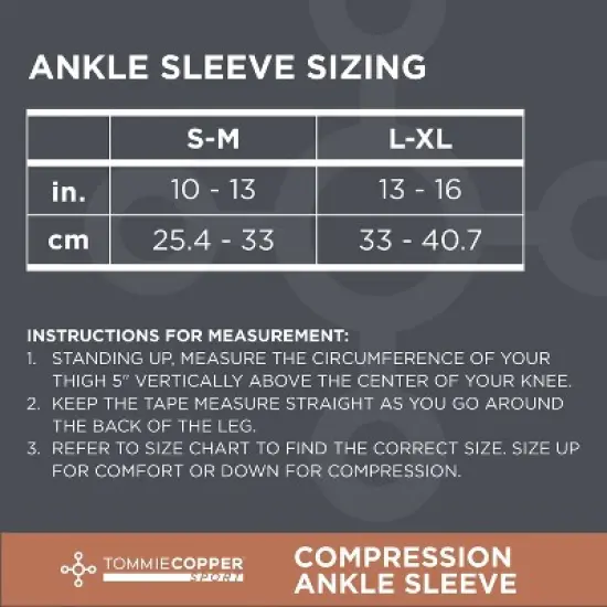 
Tommie Copper Compression Ankle Support Sleeve image {4}