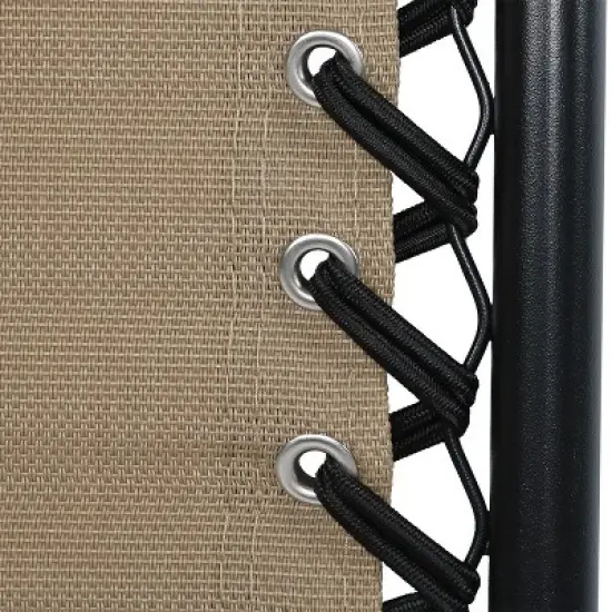 Sunnydaze Outdoor Fade-Resistant Zero Gravity Chairs with Patio Table, Cup Holders, and Pillows - 2-Pack image {6}