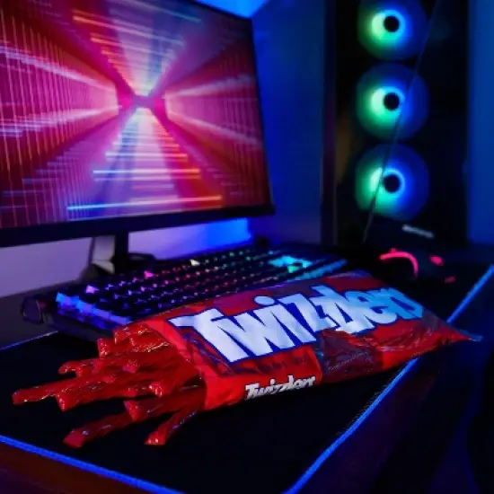 Twizzlers Strawberry Flavored Licorice Twists, Low Fat Candy - 16oz image {2}