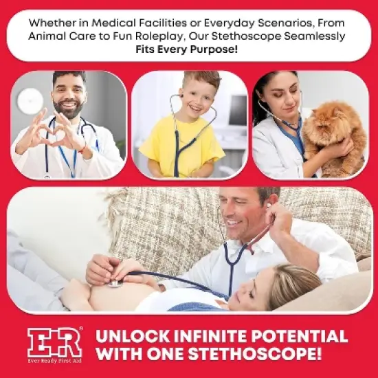 Dual Head Stethoscope image {5}