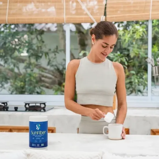 Tomorrow's Nutrition Sunfiber Prebiotic Guar Dietary Fiber Supplement Powder - 7.4 oz image {3}