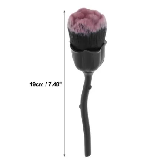 Unique Bargains Flower Shape Powder Brush 1 Pc image {1}