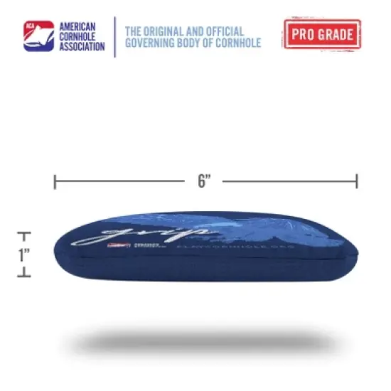 Grip N Glide Synergy Pro Blue Cornhole Bags (Set of 4) image {3}