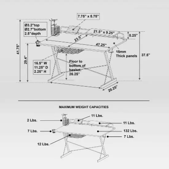 TS 200 Carbon Computer Gaming Desk Pink - Techni Sport image {6}