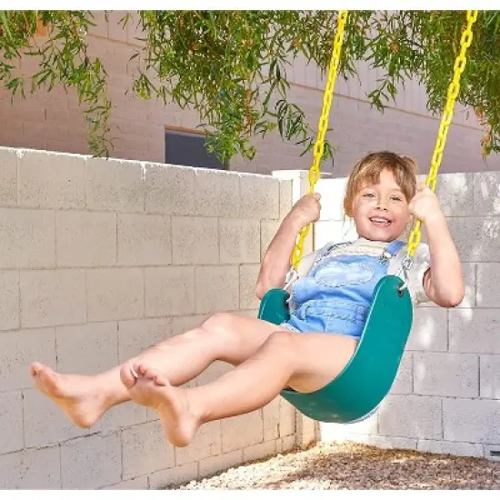 Turfee 66" Heavy Duty Green Swing Seat, 2 Pack  image {3}