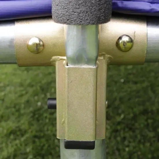 Skywalker Trampolines 15 Foot Square Trampoline and Enclosure - Blue image {2}