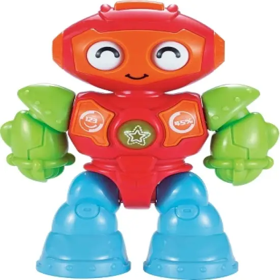 Kidoozie Lights n Sounds Robot, Engages Imagination and Fine Motor Skills, 12 months and up image {3}
