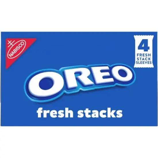 Oreo Fresh Stacks Chocolate Sandwich Cookies - 8.05oz image {13}