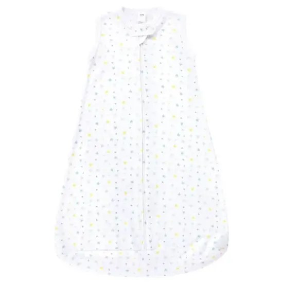 Hudson Baby Cotton Sleeveless Wearable Sleeping Bag, Sack, Blanket, Neutral New Elephant image {3}