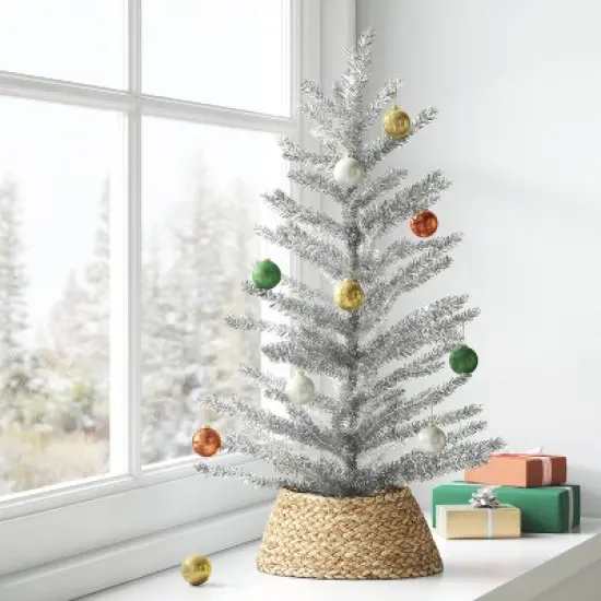 24" Unlit Tinsel Mini Artificial Christmas Tree - Wondershop&trade; image {1}