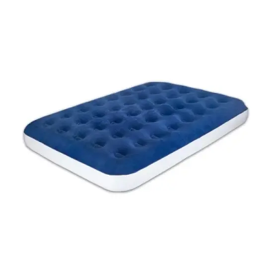Continental Sleep 9" Air Mattress with Comfort Coil Technology and High Capacity Pump, Good for Camping, Home and Portable Travel, Blue, image {5}