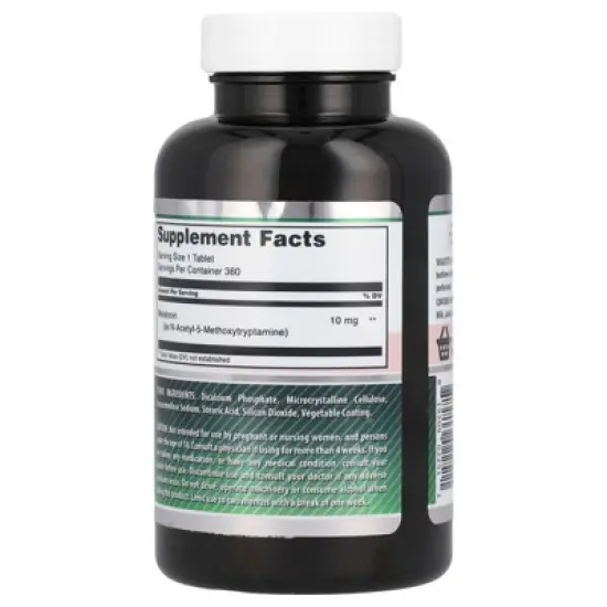 Amazing Nutrition Melatonin, 10 mg, 360 Tablets image {2}