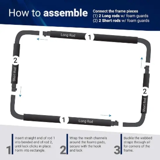 Zone Tech Car Dog Mesh Pet Barrier - Premium Quality Super Safe Universal Large Padded Steel with Full Mesh Cover Fit for Cars, Trucks and SUV&rsquo;s image {2}