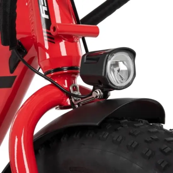 Huffy Centuric Folding Step Through Electric Bike - Red image {4}