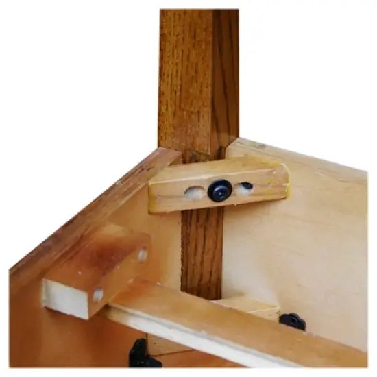 Favorite Finds Square Side Table Medium Oak Finish - Leick Home image {2}
