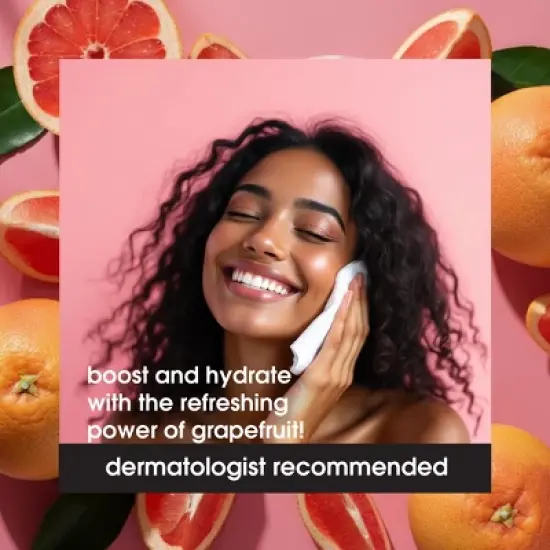 Yes To Face Wipes Grapefruit Makeup Removing Facial Towelettes image {5}