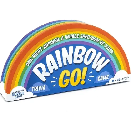 Professor Puzzle USA, Inc. Rainbow Go | Fast-Paced Trivia Game image {1}