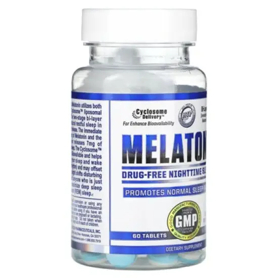 Hi Tech Pharmaceuticals Melatonin, 10 mg, 60 Tablets image {4}