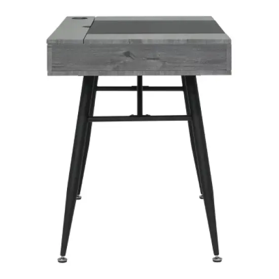 Nook Modern Office, Laptop and Writing Desk with Storage Compartments - Calico Designs image {11}