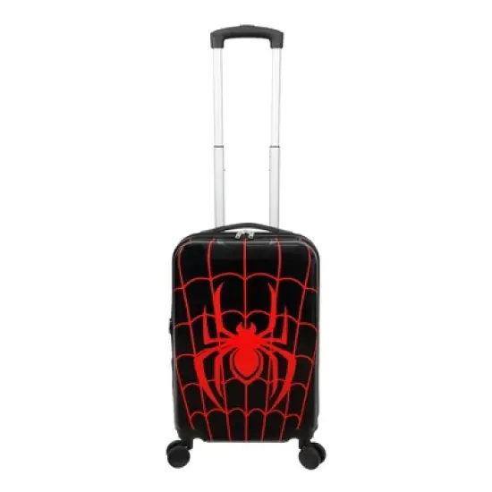 Spider-Man Web Logo 20" Carry-On Luggage With Wheels And Retractable Handle image {7}