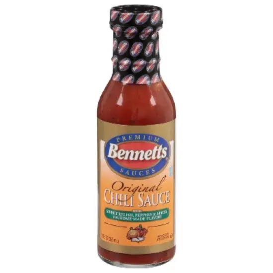 Bennetts Sauce Chili - Case of 12 - 12 oz image {1}