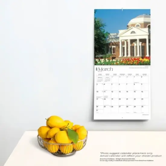 Browntrout 2024 Wall Calendar 12"x12" Old Dominion image {3}